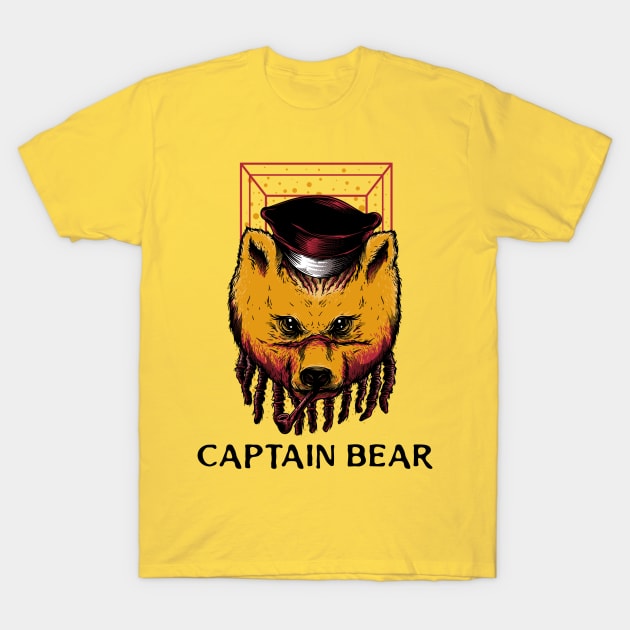 Captain bear T-Shirt by WOAT